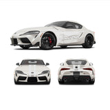 Triple Racing Stripes with Graphics Self Healing Vinyl fits Toyota Supra 2019+