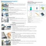 Triple Racing Stripes with Graphics Air Release Self Healing Vinyl fits Toyota Supra 2019+  - Fusion Decals