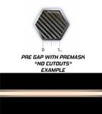 Dual 11.5" Racing Stripes Self Healing fits Dodge Challenger SRT Demon 2018 to 2020