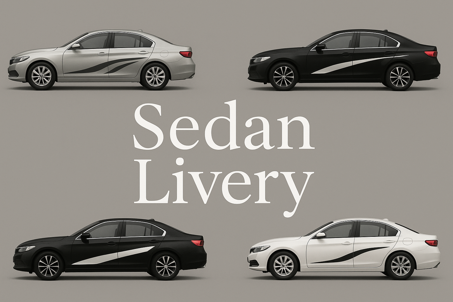 4-Door Sedan Universal Livery