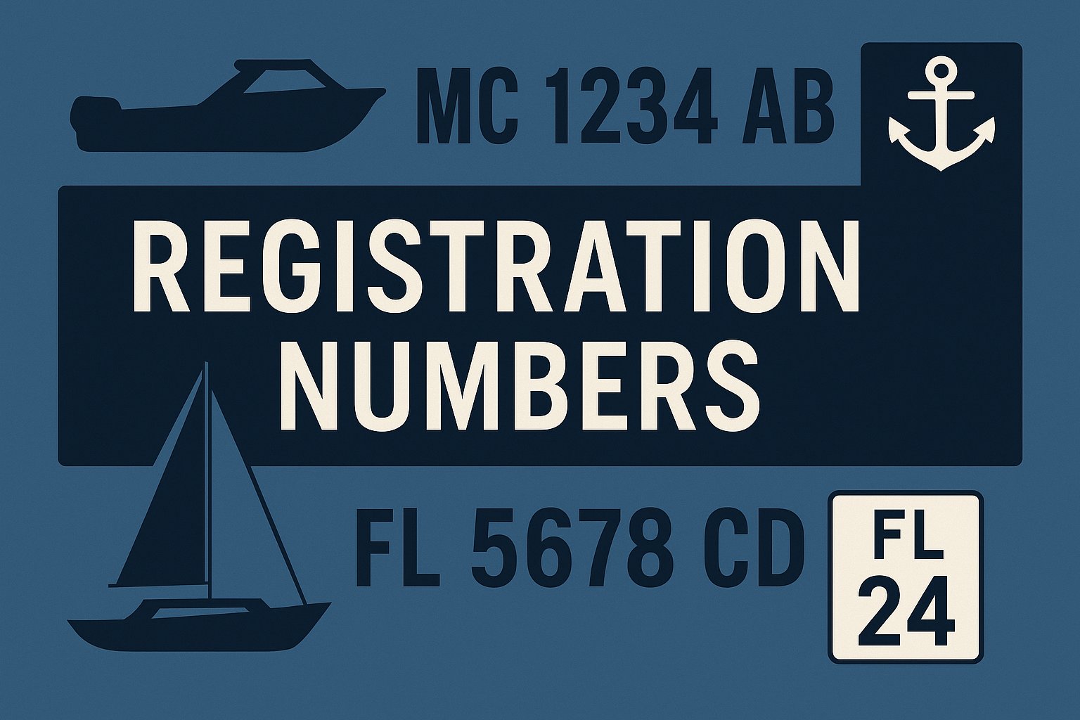 Registration Numbers Fusion Decals