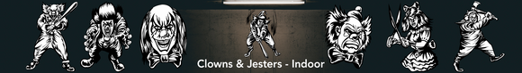 Clowns & Jesters - Indoor Fusion Decals