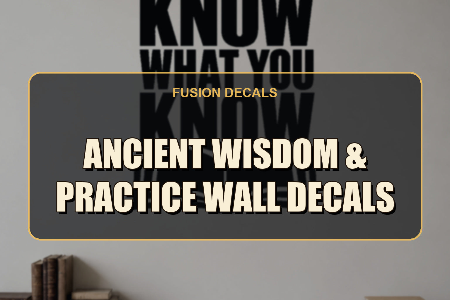 Ancient Wisdom & Practice Wall Decals collection cover