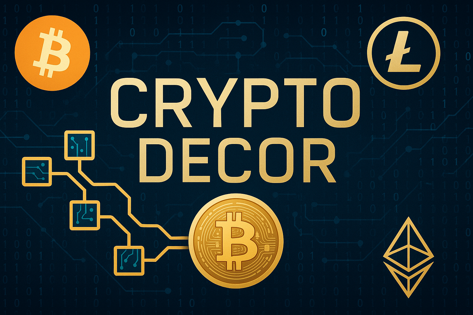Bitcoin & Crypto Wall Decals