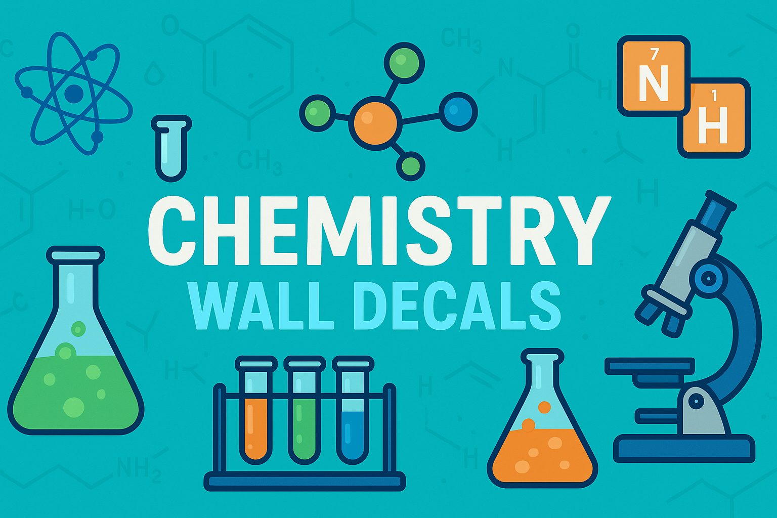 Chemistry Wall Decals