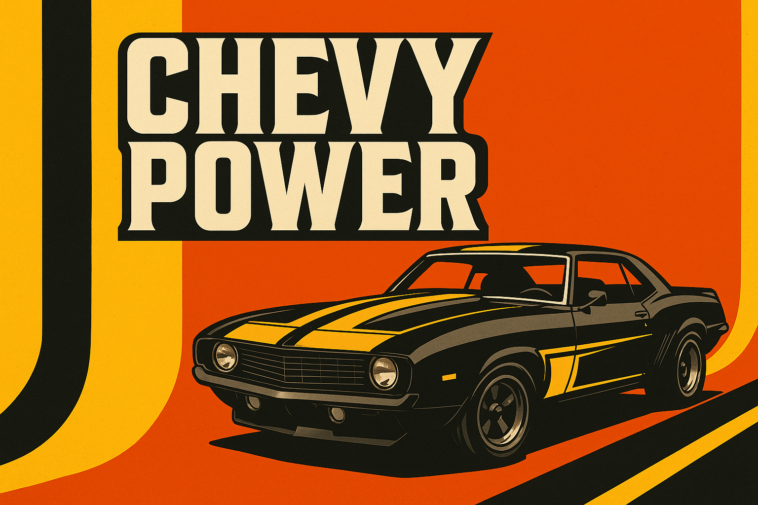 Chevrolet Racing Stripes