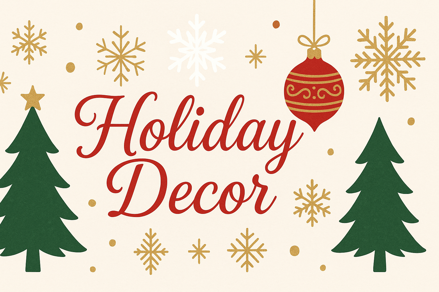 Christmas & Holiday Wall Decals
