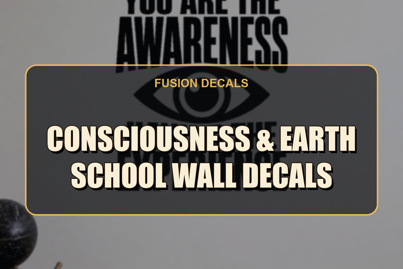 Consciousness & Earth School Wall Decals collection cover