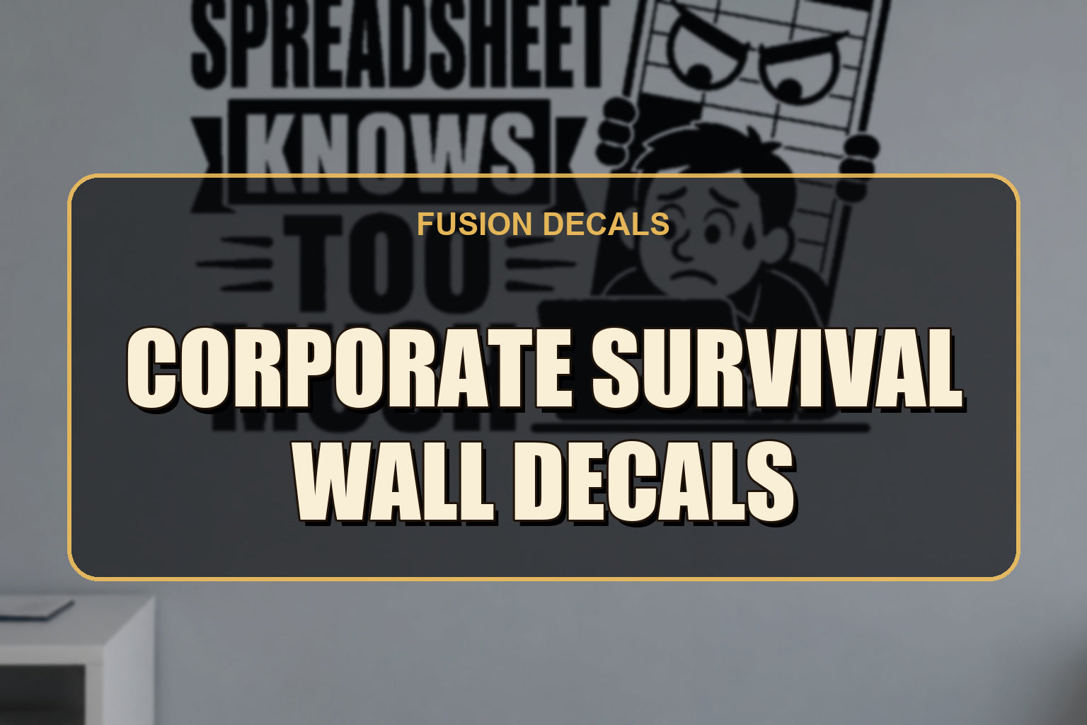 Corporate Survival Wall Decals collection cover