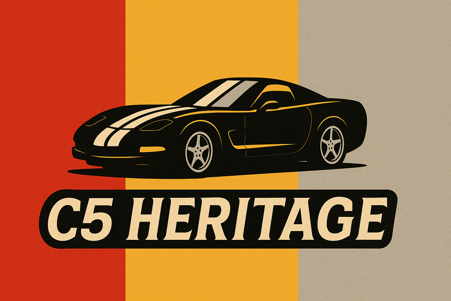 Corvette C5 Racing Stripes