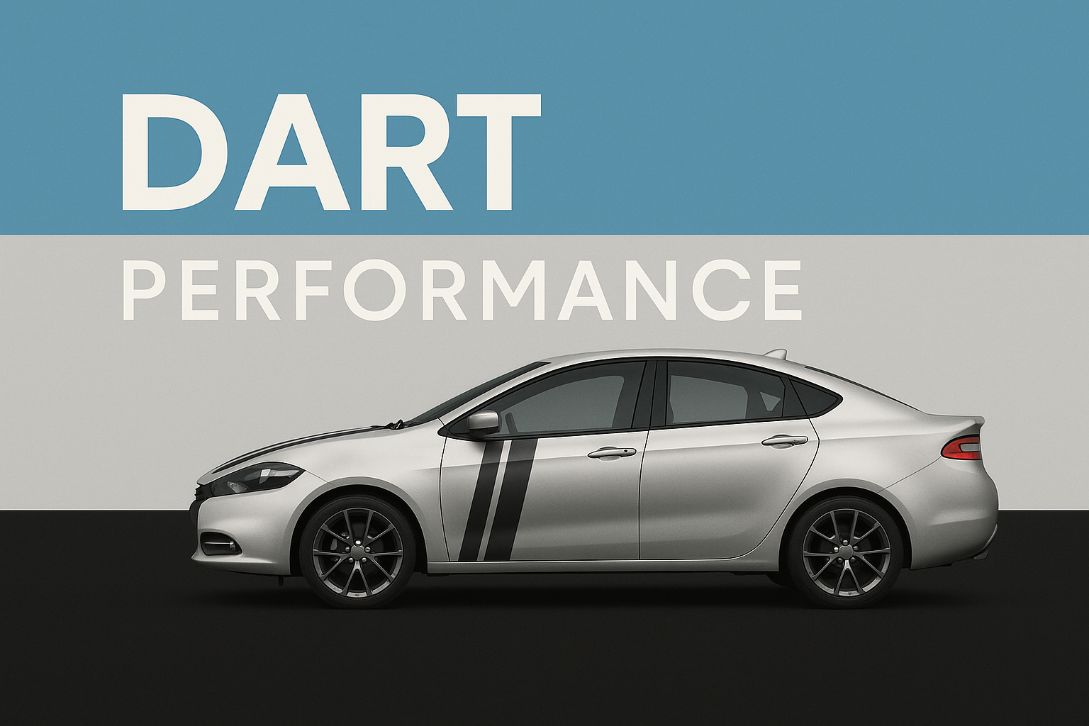 Dodge Dart Racing Stripes