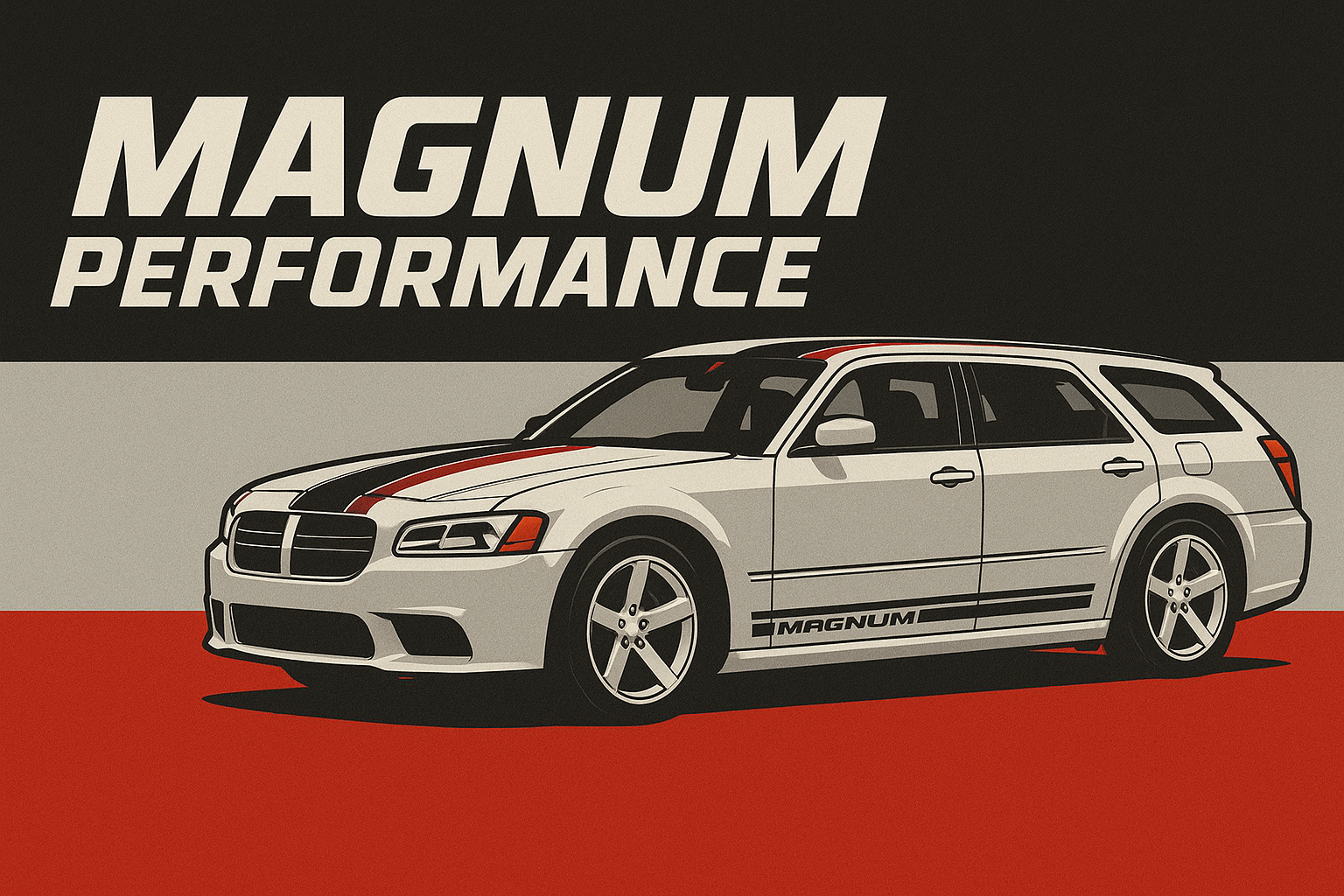 Dodge Magnum Racing Stripes