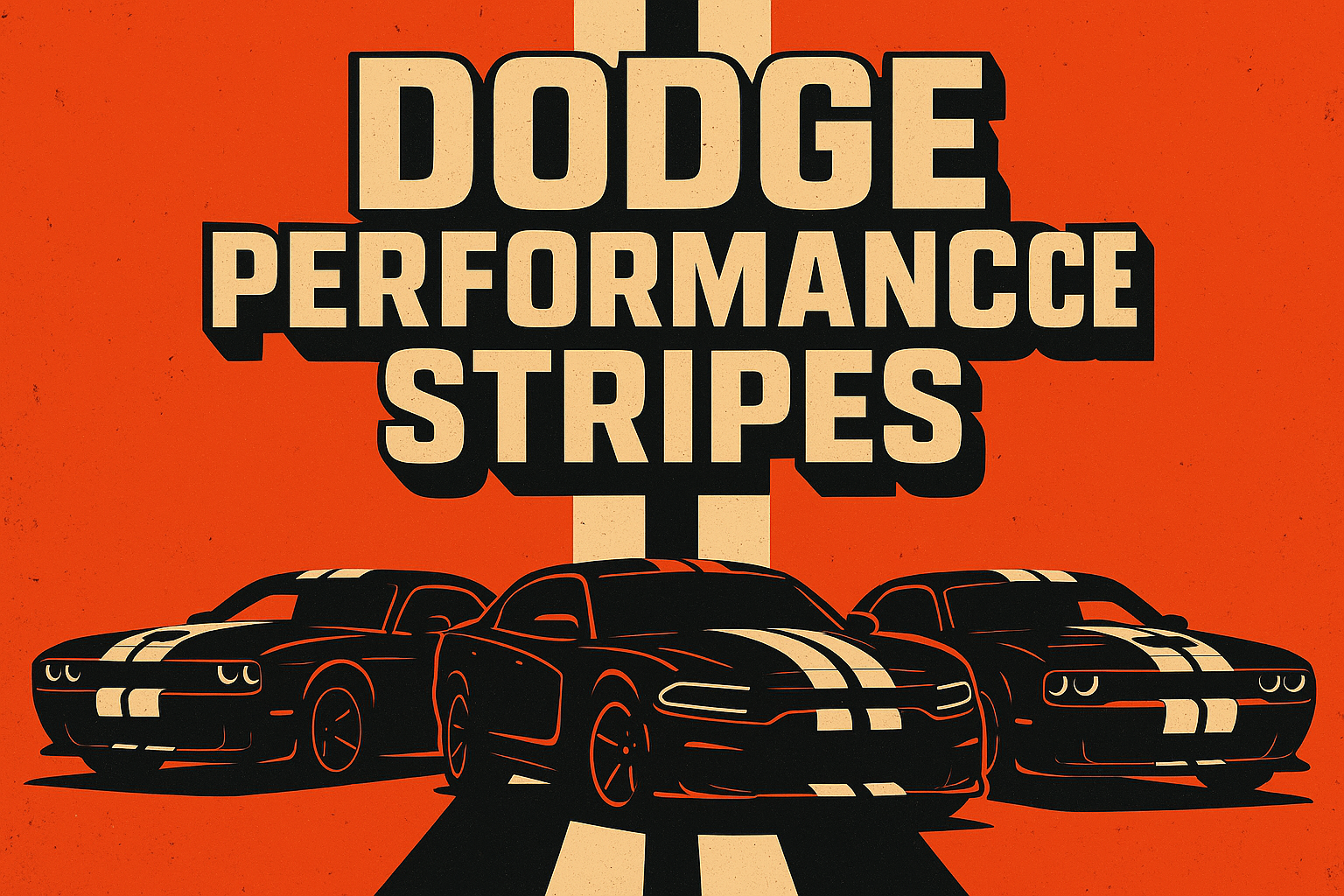 Dodge Racing Stripes