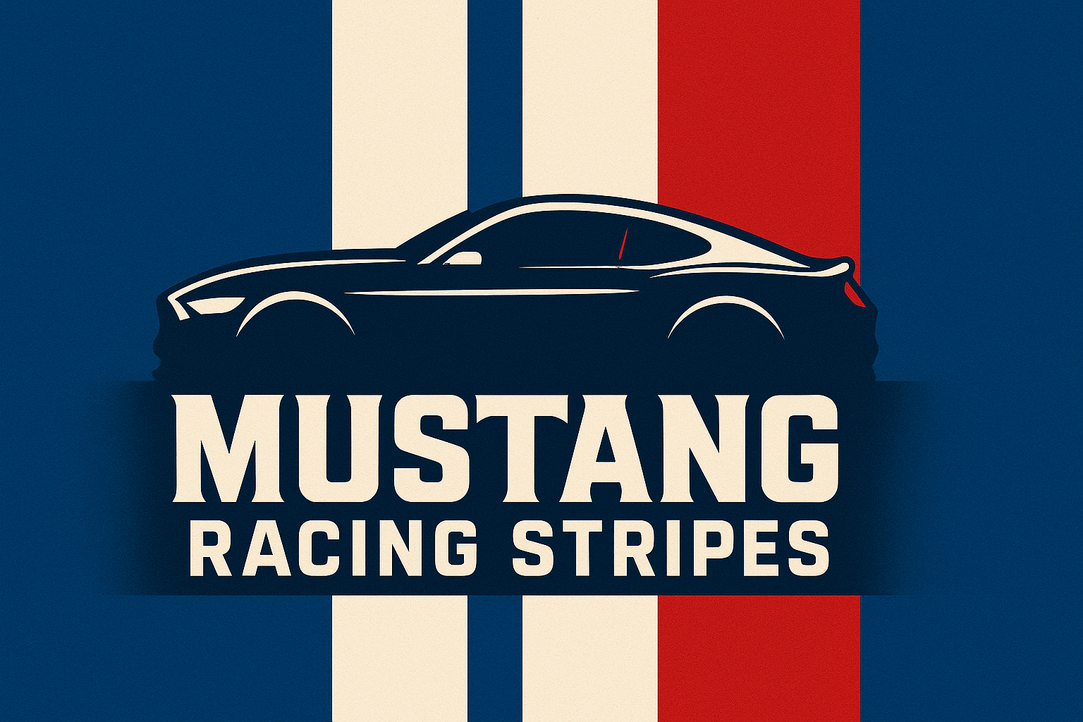 Ford Mustang Racing Stripes