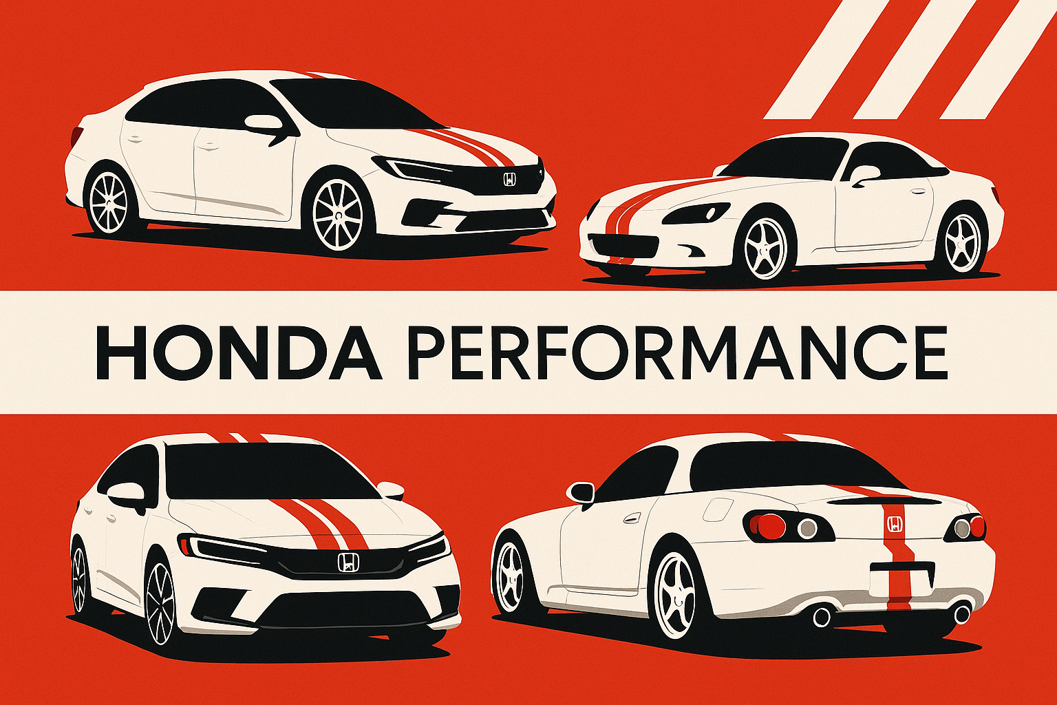 Honda Racing Stripes