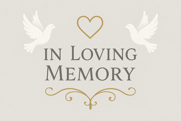 Memorial & In Loving Memory Decals