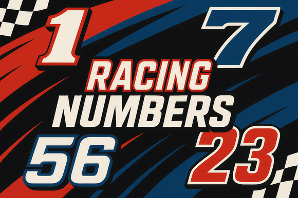 Racing Numbers & Custom Numbers