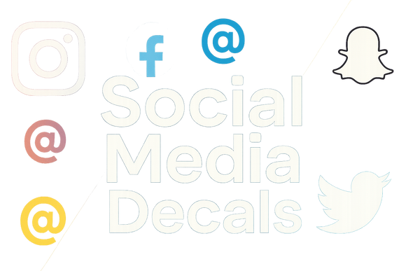 Social Media Decals