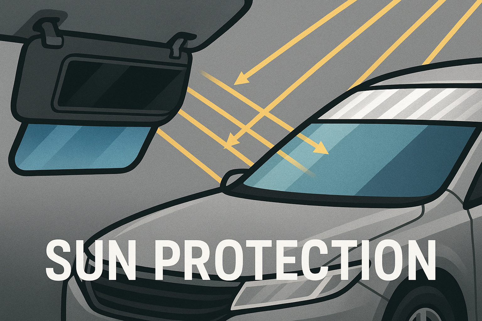 Sun Visors & Windshield Strips