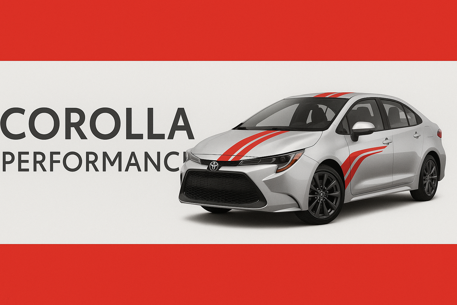 Toyota Corolla Racing Stripes