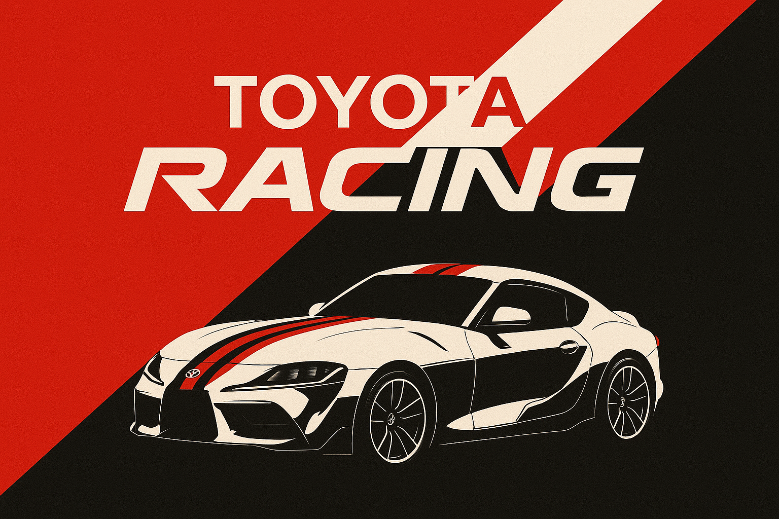 Toyota Racing Stripes