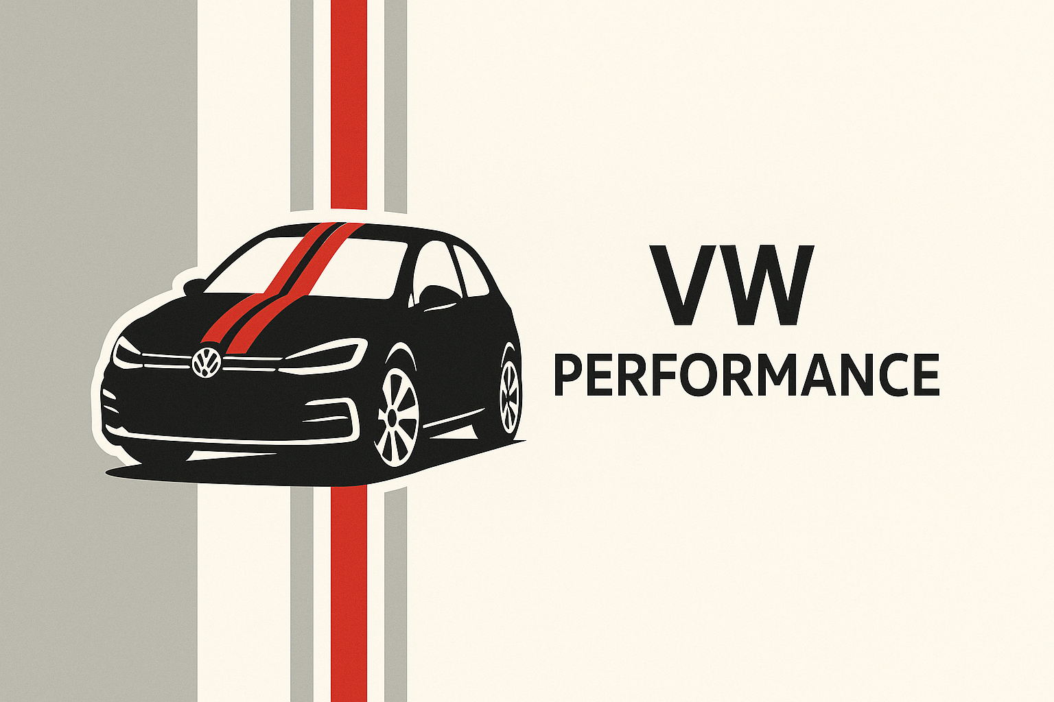 Volkswagen Racing Stripes