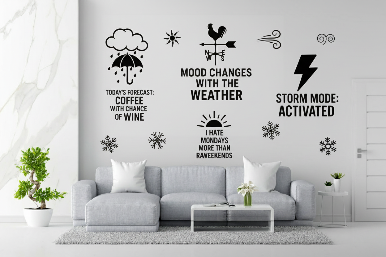 Weather Wall Decals