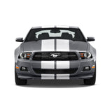 GT 500 Dual 11" Racing Stripes Self Healing Vinyl fits Ford Mustang 2010 to 2014
