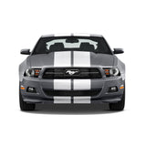Dual 11" GT 5.0 Racing Stripes Self Healing Vinyl fits Ford Mustang 2010 to 2014