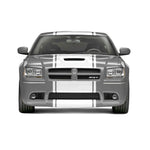20" Racing Stripes & pins & moonroof Self Healing Vinyl fits Dodge Magnum 2005 to 2008