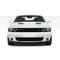 Dodge Challenger Hellcat 24-inch racing stripe with pinstripes in white, front view