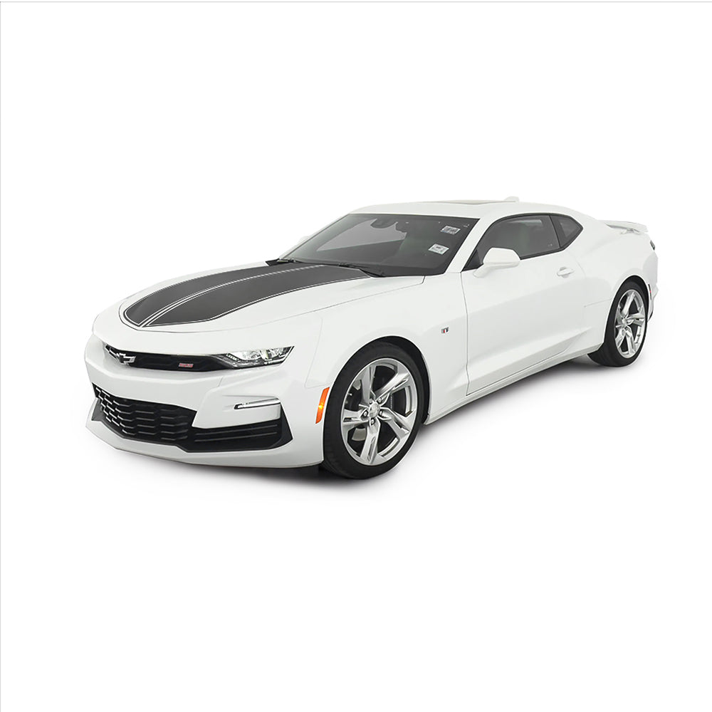 Dual Rally Stripes Self Healing Vinyl fits Chevrolet Camaro 2016 to 2020