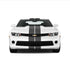 Dual 8" Racing Stripe No Scoop Self Healing Vinyl fits Chevy Camaro 2010 - 2015