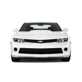 Dual 8" Racing Stripe No Scoop Self Healing Vinyl fits Chevy Camaro 2010 - 2015