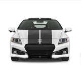 Dual 10" Racing Stripes Self Healing Vinyl fits Honda CR-Z 2010 to 2016