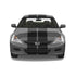 Dual 10" Racing Stripes Self Healing Vinyl fits Honda Accord 2003 to 2007