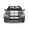 Honda Accord dual 10-inch racing stripes in gloss white, front view