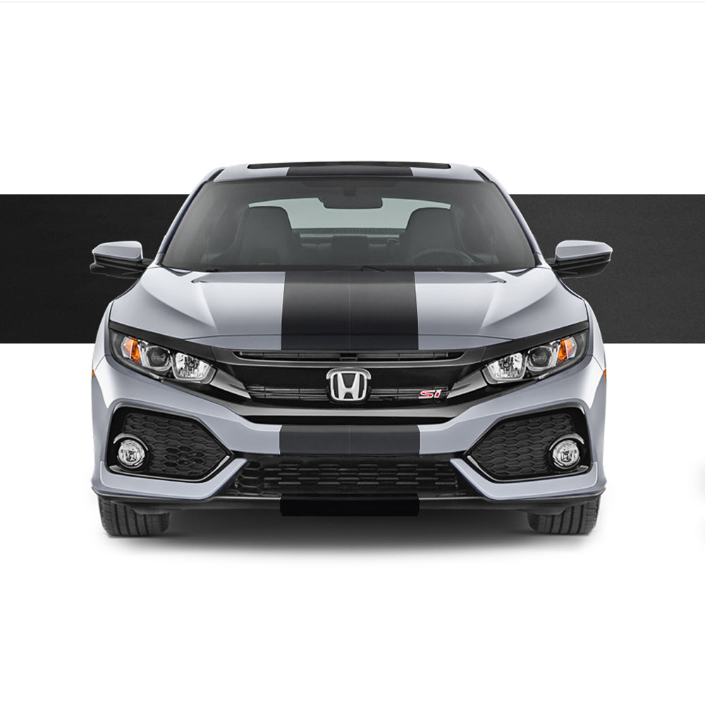 15" Racing Stripe Self Healing Vinyl fits Honda Civic Si Coupe 2017 to 2019