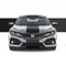Honda Civic Si Coupe 15-inch racing stripe, front view
