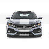 15" Racing Stripe Self Healing Vinyl fits Honda Civic Si Coupe 2017 to 2019