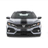 8" Racing Stripe w/pins Self Healing Vinyl fits Honda Civic Si Coupe 2017 - 2019