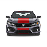 24" Racing Stripe Self Healing Vinyl fits Honda Civic Si Sedan 2017 to 2020