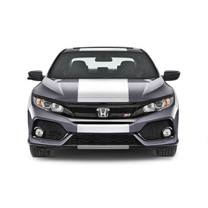 24" Racing Stripe Self Healing Vinyl fits Honda Civic Si Sedan 2017 to 2020