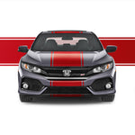 16" Racing Stripes w/pins Self Healing  fits Honda Civic Si Sedan 2017 - 2020