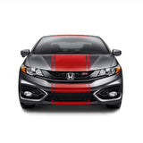 20" Racing Stripes w/pins Self Healing Vinyl fits Honda Civic Si Sedan 2012 - 15