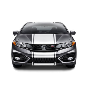 20" Racing Stripes w/pins Self Healing Vinyl fits Honda Civic Si Sedan 2012 - 15