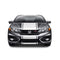 Honda Civic Si Sedan 20-inch racing stripes with pinstripes in gloss white, front view