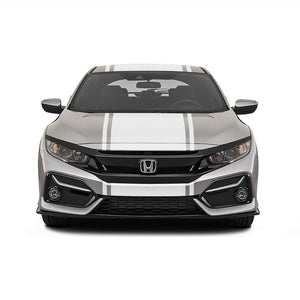 20" Racing Stripes w/pins Self Healing Vinyl fits Honda Civic Hatchback 2021 +