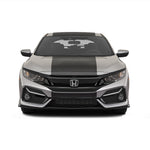 25" Racing Stripe Self Healing Vinyl fits Honda Civic Hatchback 2021 +