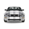 Ford Mustang triple racing stripes in matte white, stripe material detail